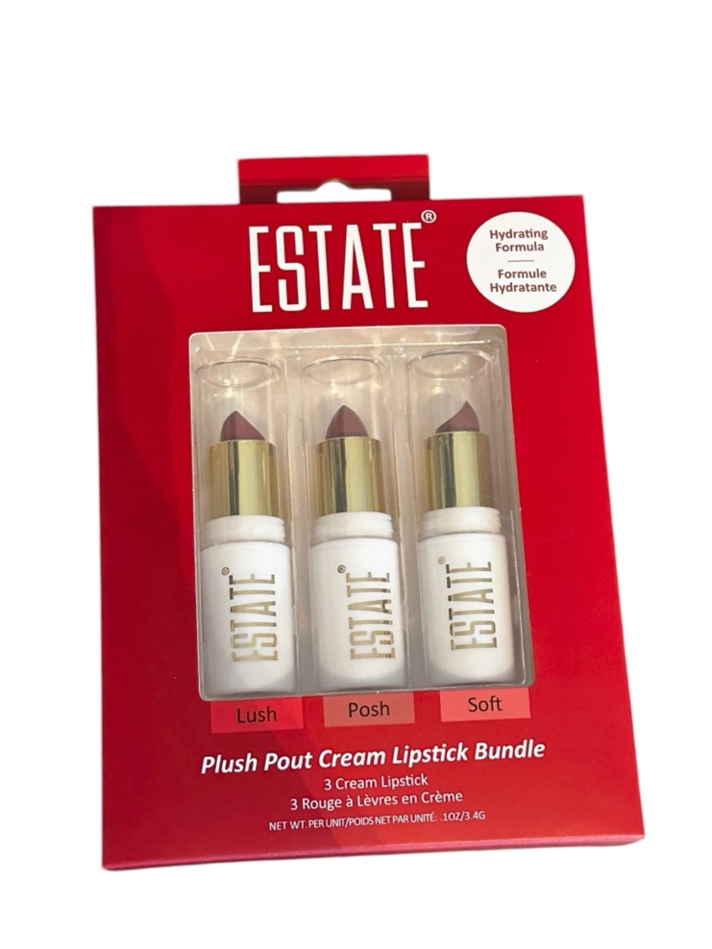 NWT Estate Cream Lipstick Trio